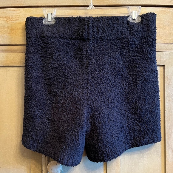 NWT SKIMS Cozy Knit Bouclé Shorts in Onyx L/XL - Picture 4 of 7